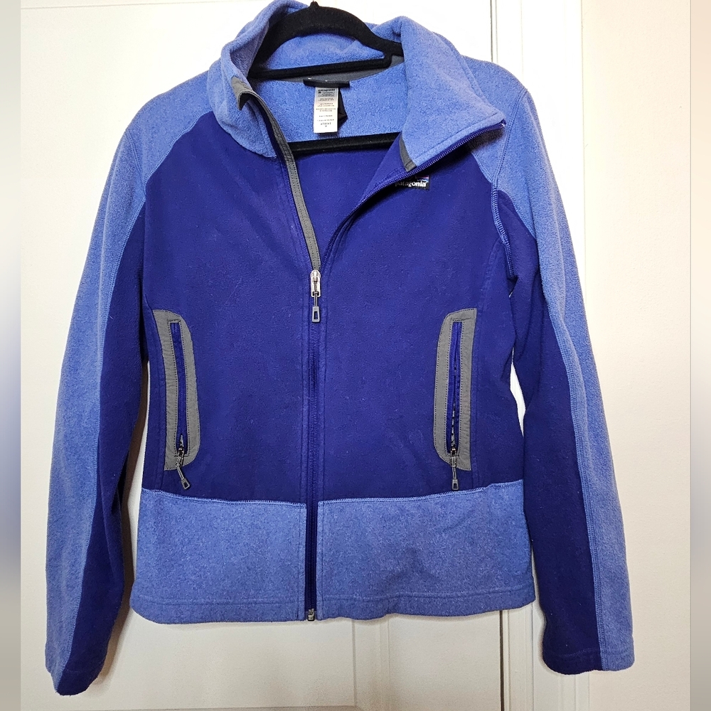 Patagonia W's Emmilen Jacket Colorblock Blue Butterfly